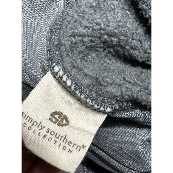 Simply Southern Women’s Small Full Zip Vest 3 Zip Pockets Charcoal Gray‎ - Picture 11 of 12